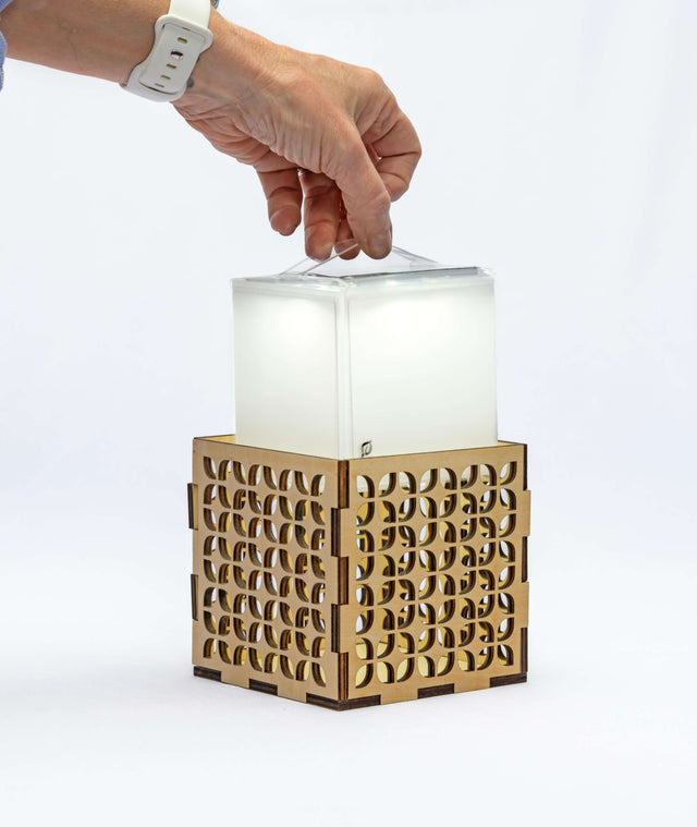 Geometric Light Box for LOOLA® Lanterns (Collapsible)