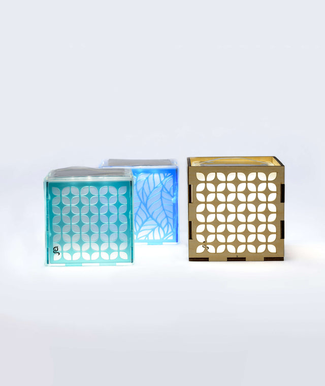 Geometric Light Box for LOOLA® Lanterns (Collapsible)