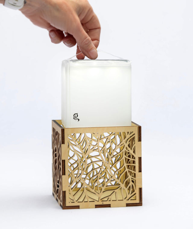 Leaf Light Box for LOOLA® Lanterns (Collapsible)