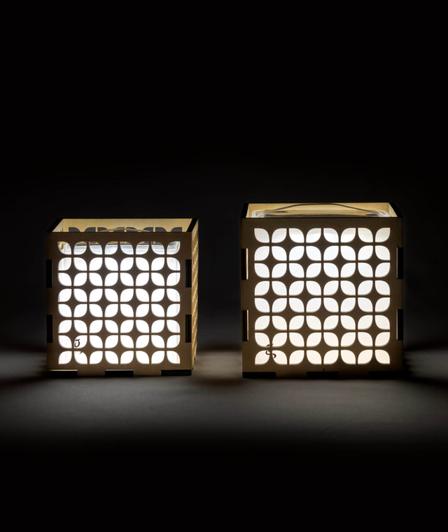 Geometric Light Box for LOOLA® Lanterns (Collapsible)